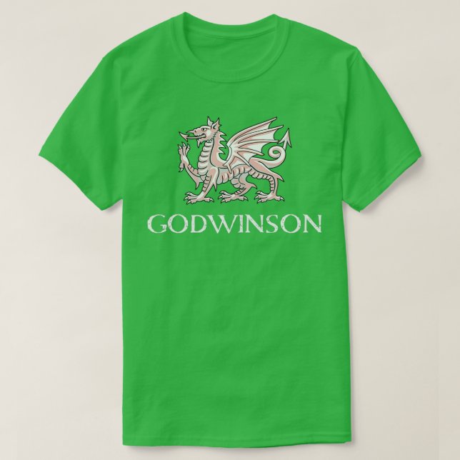 Camiseta Saxon Dragon Godwinson (Diseño del anverso)