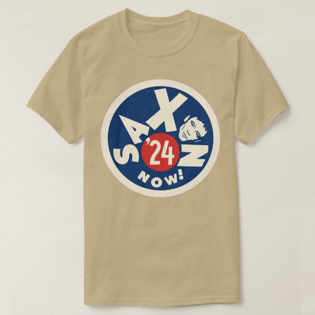 Camiseta Saxon Now (Diseño del anverso)