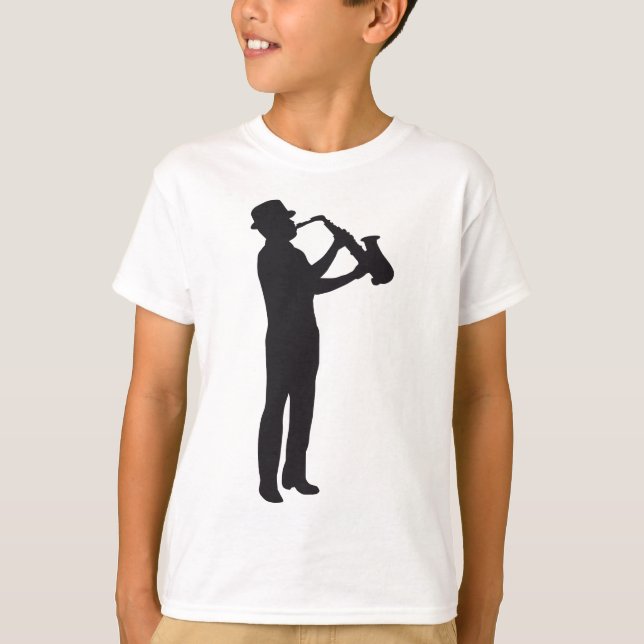 Camiseta saxophon (Anverso)