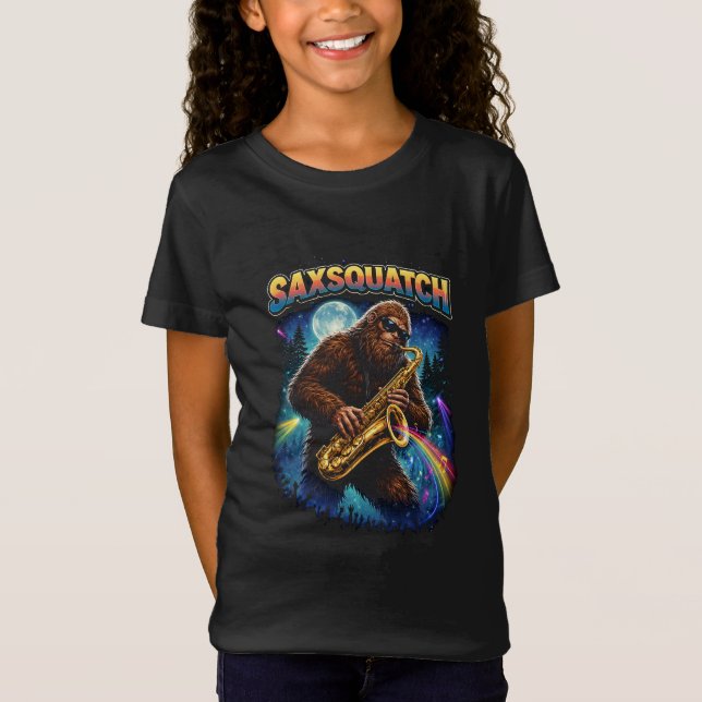 Camiseta Saxsquatch (Anverso)
