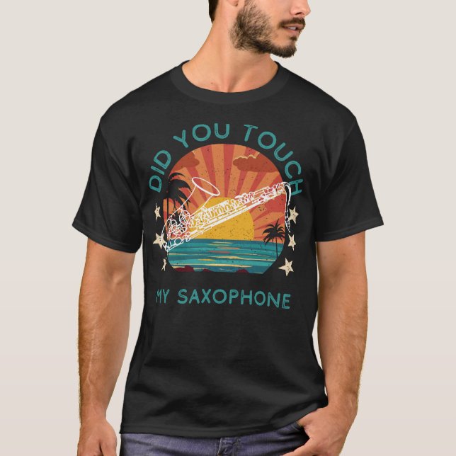 Camiseta Saxy Shenanigans: ¿Tocaron Mi Saxofón? (Anverso)