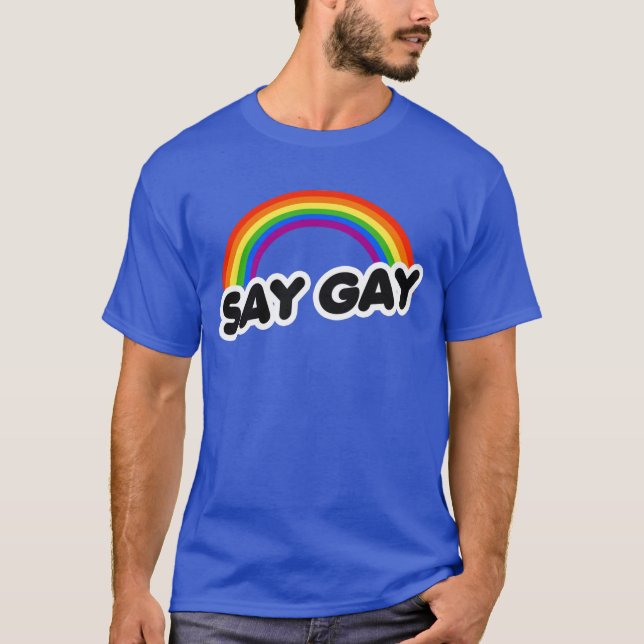 Camiseta Say Gay (Anverso)