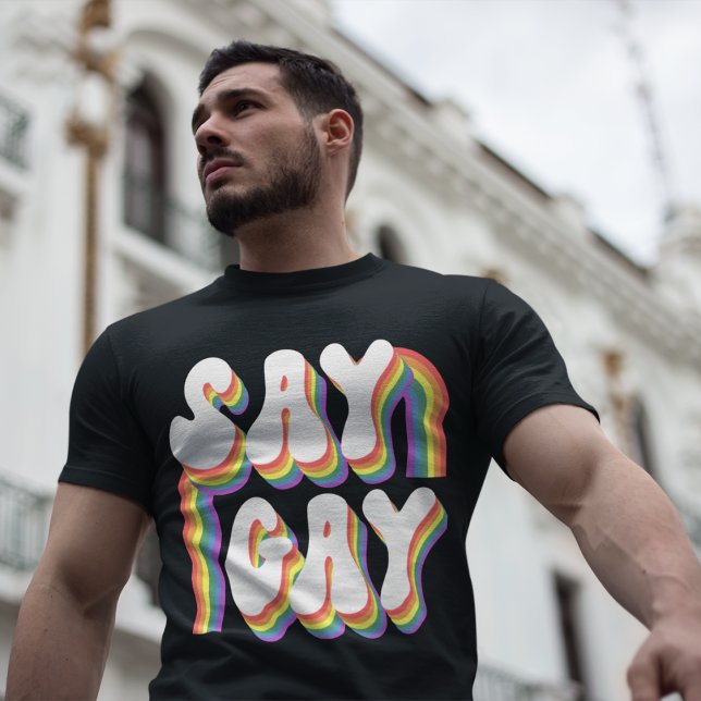 Camiseta Say Gay (Subido por el creador)