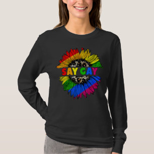 Camiseta Say Gay Lgbt Pride