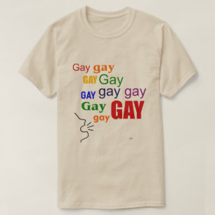 Camiseta SAY GAY T-Shirt