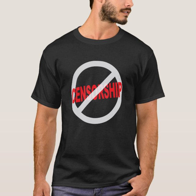 Camiseta Say No to Censorship (Anverso)