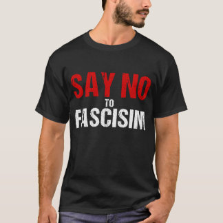 Camiseta Say Noo Fascism boy
