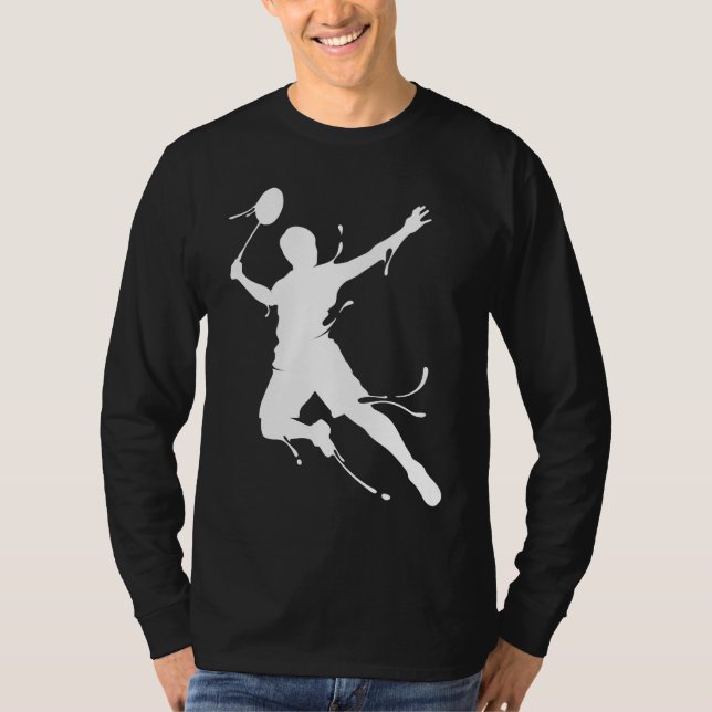 Camiseta Sayings For Badminton  Men Women Family Friends (Anverso)