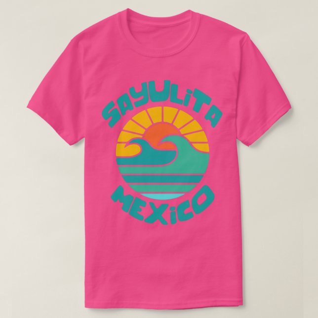 Camiseta Sayulita méxico (Diseño del anverso)