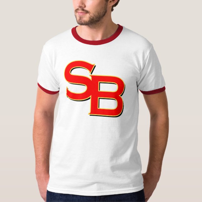 Camiseta SB - letras de San Bruno (Anverso)
