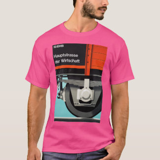 Camiseta Sbb Ferrocarril Europeo De Trenes Calle Principal 