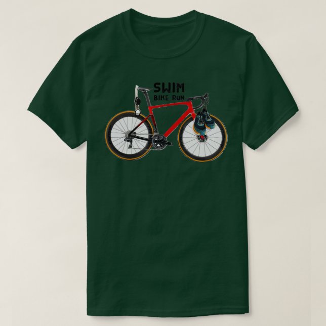 Camiseta SBR Swim Bike Run (Diseño del anverso)