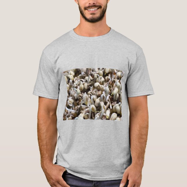 Camiseta Sbrotes de Mung Orgánico - Una Supercomida Empaque (Anverso)