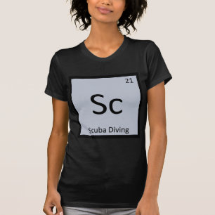 Camiseta Sc - El buceo con escafandra se divierte la tabla