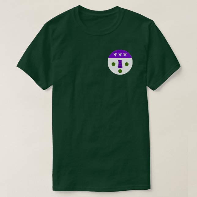 Camiseta SCA Caer Gelynniog (Diseño del anverso)