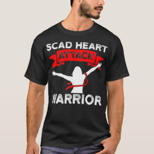 Camiseta SCAD Sobreviviente de ataque cardíaco SCAD Concien
