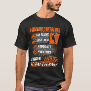 Camiseta Scaffolder Hoodie I Am A Scaffolder No Rich Parent
