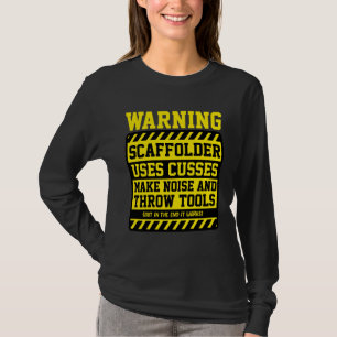 Camiseta Scaffolder Tools Scaffolling Builder Crafter