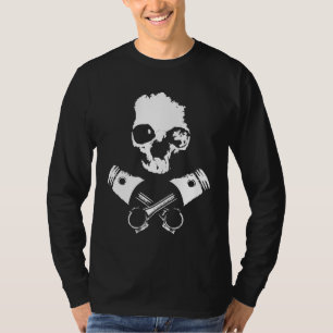 Camiseta Scalawag y pistones cruzados