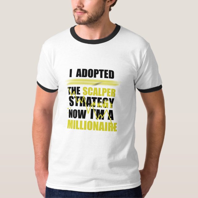 Camiseta Scalper Millionaire (Anverso)