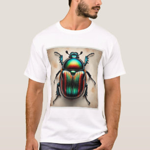 Camiseta Scarab Beetle 270824IREF237 - Watercolor