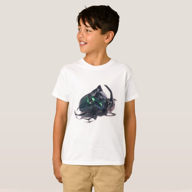 Camiseta scarabée vert (Anverso completo)