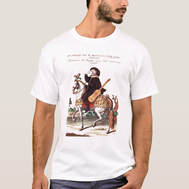 Camiseta Scaramouche a caballo (Anverso)