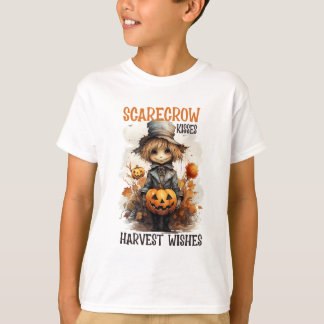 Camiseta Scarecrow Kisses Harvest Wires