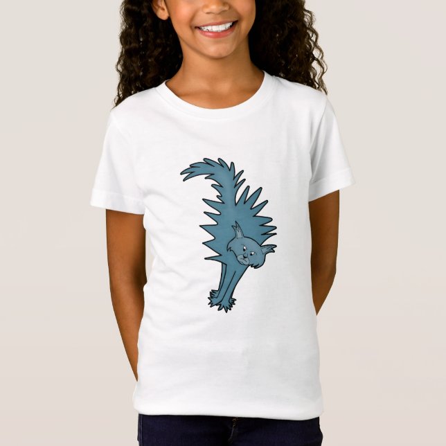 Camiseta Scared Cat (Anverso)