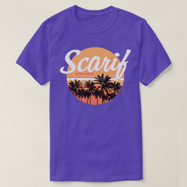 Camiseta Scarif Big Wave Surfing (Diseño del anverso)