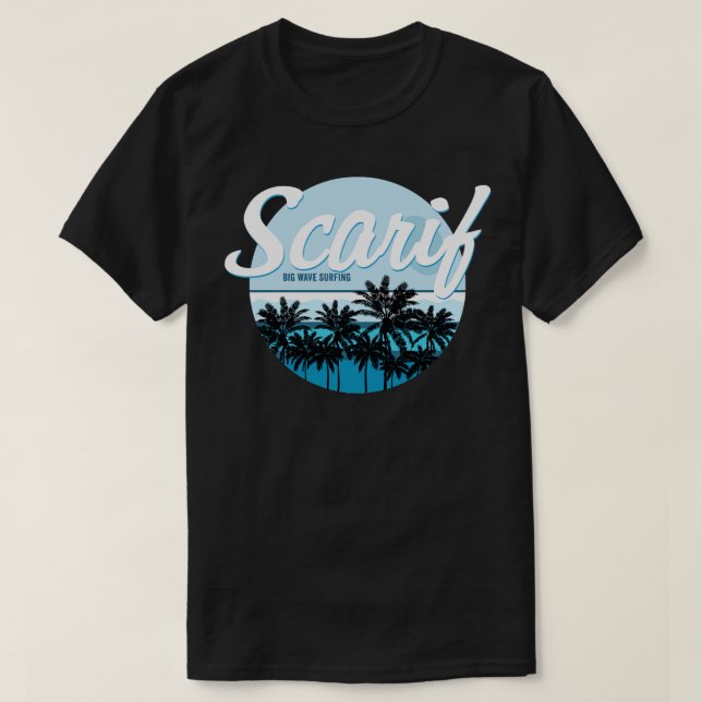 Camiseta Scarif Big Wave Surfing Alternativo Color (Diseño del anverso)