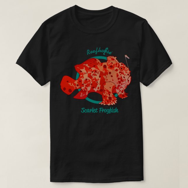 Camiseta Scarlet Frogfish (Diseño del anverso)