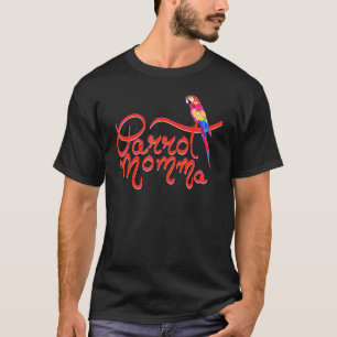 Camiseta Scarlet Macaw Parrot Momma