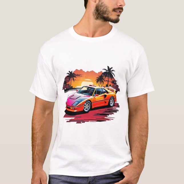 Camiseta Scarlet Sunrise Drive (Anverso)