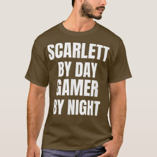 Camiseta Scarlett By Day Gamer By Night