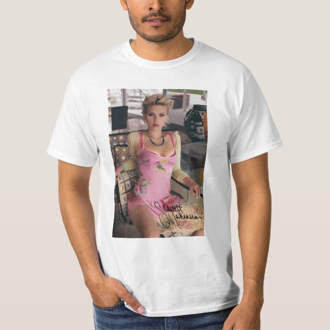 Camiseta Scarlett Johansson Vintage (Anverso)