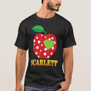 Camiseta Scarlett School Ama De Vuelta Al Escolar Niño