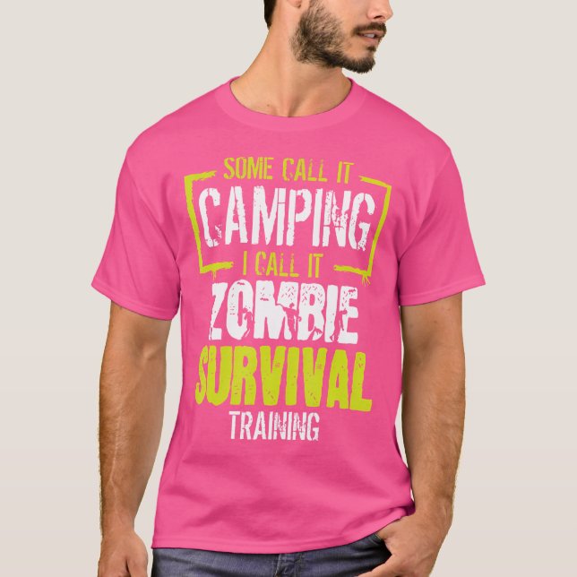 Camiseta Scary Camp Gift al aire libre Formación para la su (Anverso)