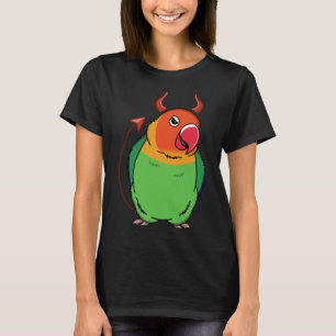 Camiseta Scary Devil Costume Parrot I Fischers Lovebird
