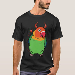 Camiseta Scary Devil Costume Parrot I Fischers Lovebird