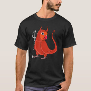 Camiseta Scary Devil Costume Parrot I Fischers Lovebird