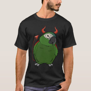 Camiseta Scary Devil Costume Parrot I Hahns Macaw