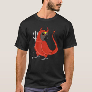 Camiseta Scary Devil Costume Parrot I Meyers Parrot