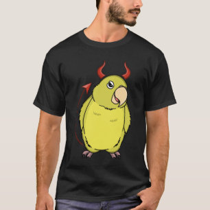 Camiseta Scary Devil Costume Parrot I Parroquia Amarilla