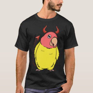 Camiseta Scary Devil Costume Parrot I Peach enfrentó a Luti