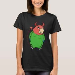 Camiseta Scary Devil Costume Parrot I Rosy enfrentó el amor