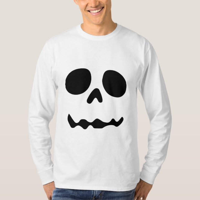 Camiseta Scary Face Haloween (Anverso)