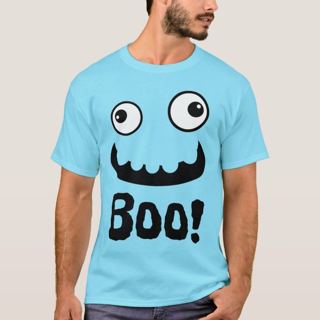 Camiseta Scary Fanny Face Boo Halloween (Anverso)