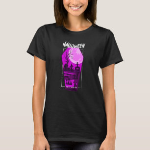 Camiseta Scary Graveyard Gothic celebra Halloween