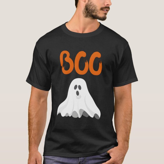 Camiseta Scary Halloween Boo Ghost (Anverso)